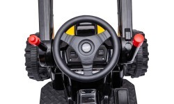 Vehicle Excavator Tractor Yellow