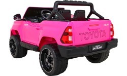 Электромобиль Toyota Hilux розовый