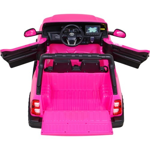 Toyota Hilux automašīna rozā