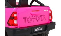 Электромобиль Toyota Hilux розовый