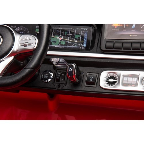 Elektromobilis Mercedes Benz G63 AMG XXL STRONG, sarkans