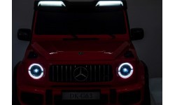 Elektromobilis Mercedes Benz G63 AMG XXL STRONG, sarkans