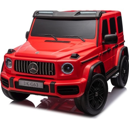 Elektromobilis Mercedes Benz G63 AMG XXL STRONG MP4, sarkans