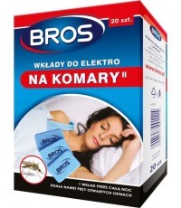 Uzpilde elektriskajiem moskītu atbaidītājiem Bros, 20 gab.