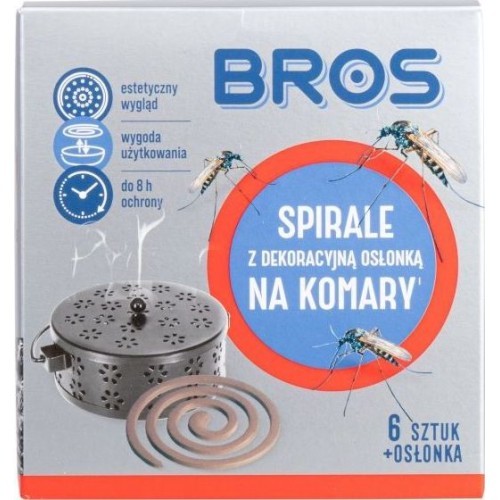 Odu spirāle ar dekoratīvu vāciņu Bros