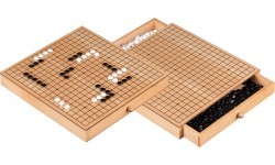 Настольная игра Philos Go & Go Bang, деревянная коробка 30x28,5 см