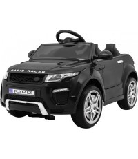 Elektromobilis Rapid Racer, melns