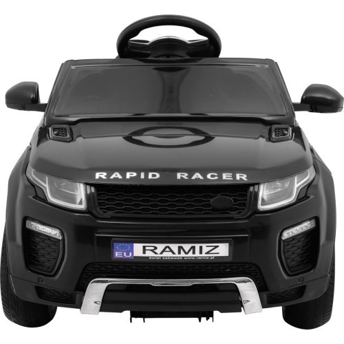 Elektromobilis Rapid Racer, melns