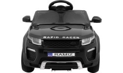Elektromobilis Rapid Racer, melns