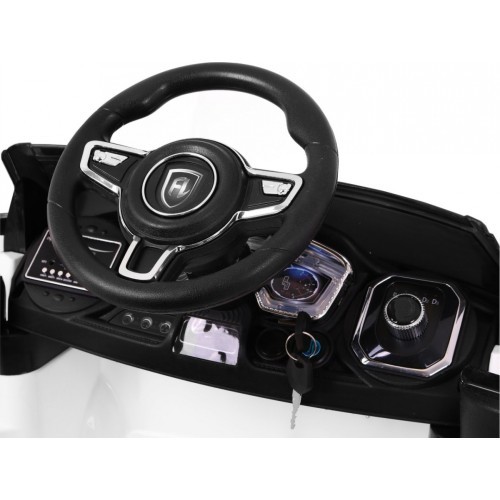 Электромобиль Rapid Racer, белый
