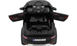 Elektromobilis Rapid Racer, melns