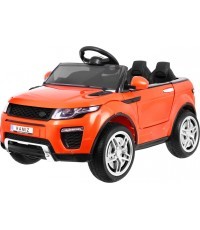Bērnu elektromobilis Rapid Racer, oranžs