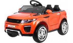 Bērnu elektromobilis Rapid Racer, oranžs