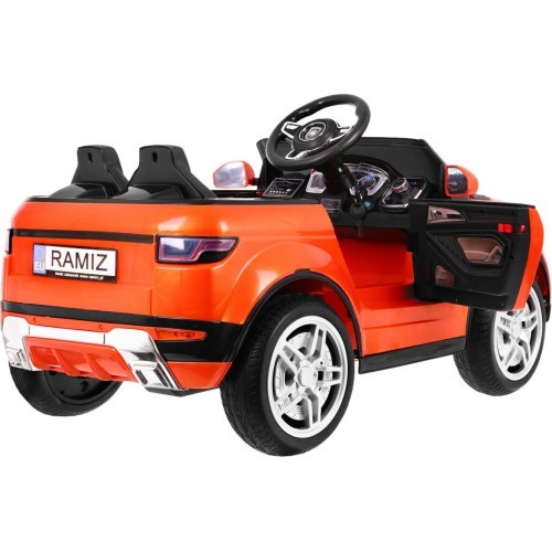 Bērnu elektromobilis Rapid Racer, oranžs