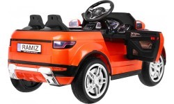 Детский электромобиль Rapid Racer, оранжевый