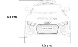 Vehicle Audi R8 Police