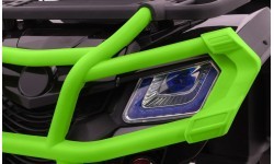 Электроквадроцикл Quad XL ATV с пультом 2,4 ГГц, чёрно-зелёный