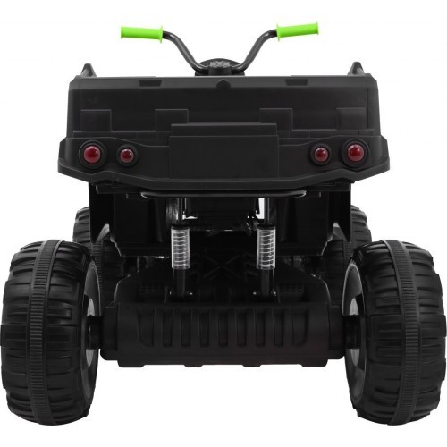 Kvadricikls Quad XL ATV ar tālvadības pulti 2,4 GHz, melns ar zaļu