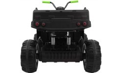 Kvadricikls Quad XL ATV ar tālvadības pulti 2,4 GHz, melns ar zaļu