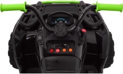 Vehicle Quad XL ATV, remote control 2 4 GHZ black and Green