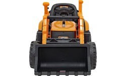 Bērnu ekskavators JCB, dzeltens