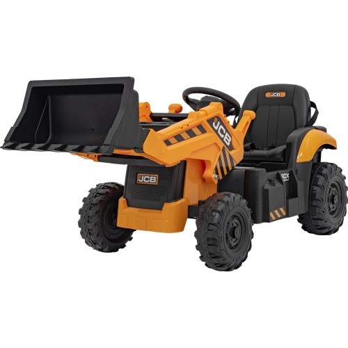 Bērnu ekskavators JCB, dzeltens