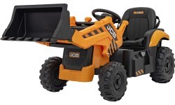 Bērnu ekskavators JCB, dzeltens