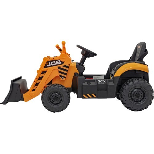 Bērnu ekskavators JCB, dzeltens