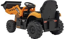 Bērnu ekskavators JCB, dzeltens
