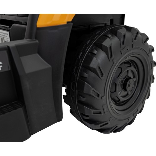 Bērnu ekskavators JCB, dzeltens