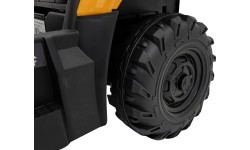 Bērnu ekskavators JCB, dzeltens