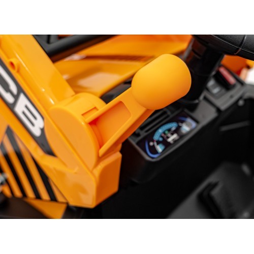 Vehicle Excavator JCB Yellow