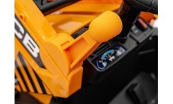 Детский экскаватор JCB, жёлтый