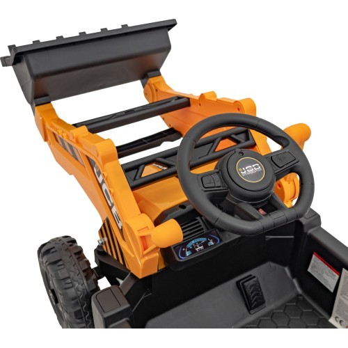 Bērnu ekskavators JCB, dzeltens