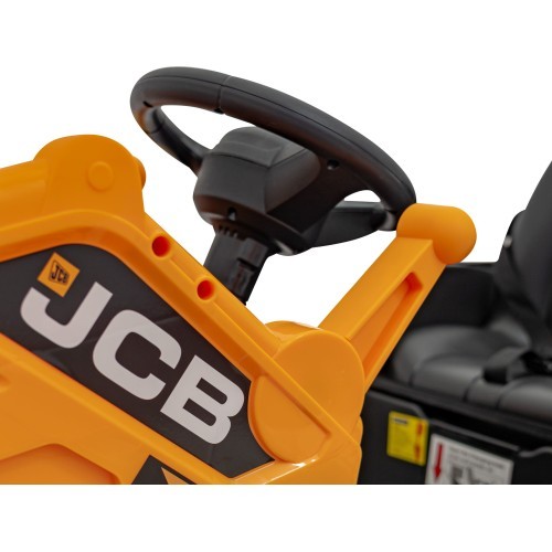 Детский экскаватор JCB, жёлтый