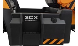 Bērnu ekskavators JCB, dzeltens