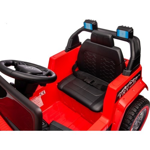Elektromobilis MOUNTAIN Off Road, sarkans