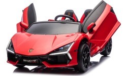 Электромобиль Lamborghini Revuelto XL, красный