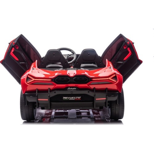 Электромобиль Lamborghini Revuelto XL, красный