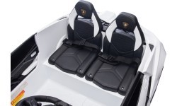 Elektromobilis Lamborghini Revuelto XL, balts