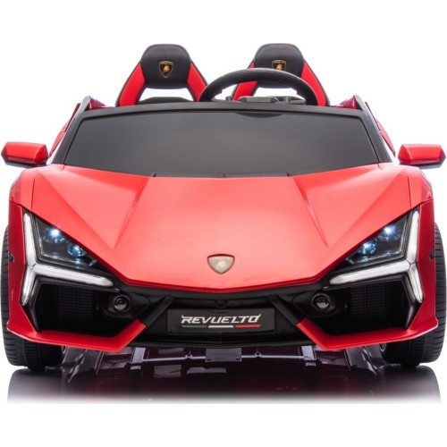 Электромобиль Lamborghini Revuelto XL, красный