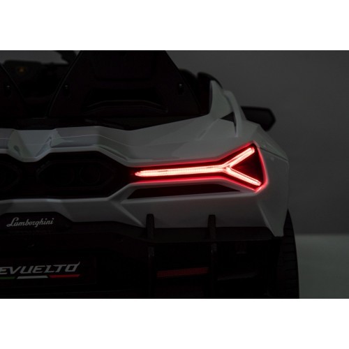 Elektromobilis Lamborghini Revuelto XL, balts