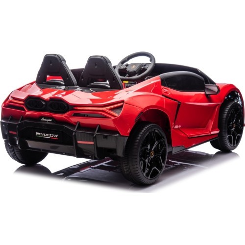 Электромобиль Lamborghini Revuelto XL, красный