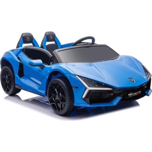 Elektromobilis Lamborghini Revuelto XL, zils