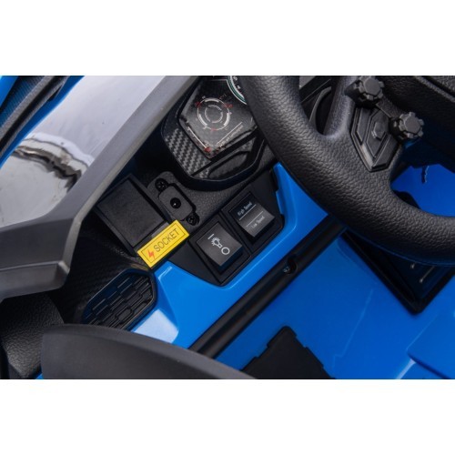 Elektromobilis Lamborghini Revuelto XL, zils