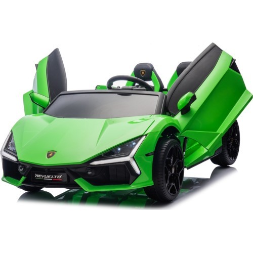 Elektromobilis Lamborghini Revuelto XL, zaļš