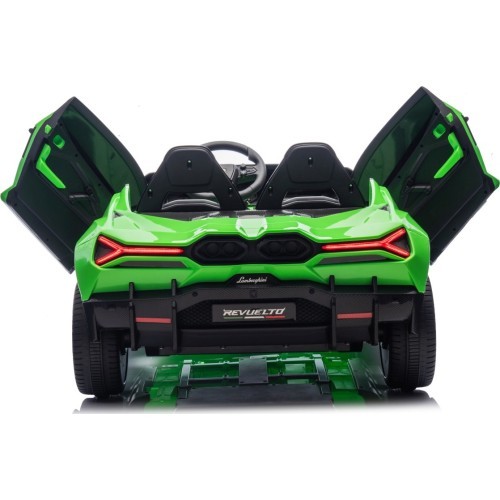 Электромобиль Lamborghini Revuelto XL, зелёный