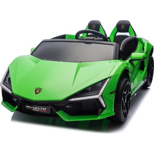 Elektromobilis Lamborghini Revuelto XL, zaļš