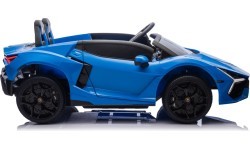 Elektromobilis Lamborghini Revuelto XL STRONG, zils