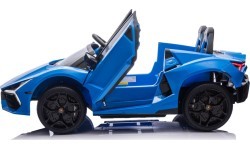 Elektromobilis Lamborghini Revuelto XL STRONG, zils